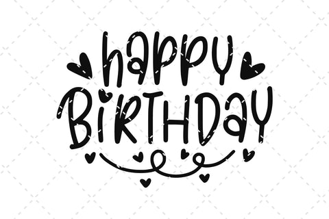 Happy Birthday SVG Cut File SVG dapiyupi store 