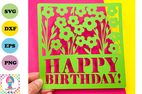 Happy Birthday SVG Digital Gems 