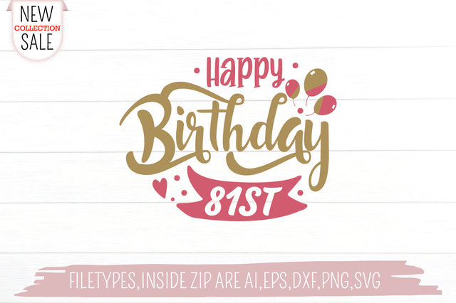 Happy Birthday SVG SVG Creativeart88 