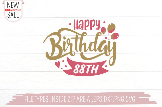 Happy Birthday SVG SVG Creativeart88 