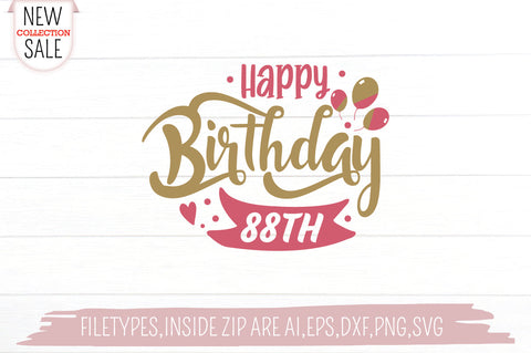 Happy Birthday SVG SVG Creativeart88 