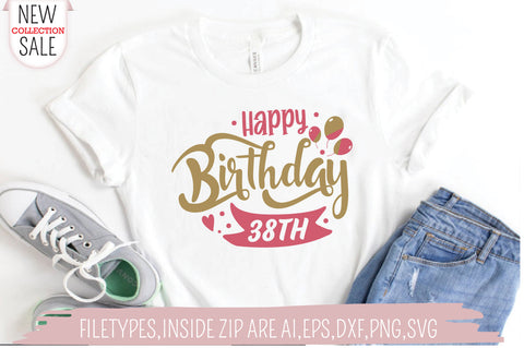 Happy Birthday SVG SVG Creativeart88 