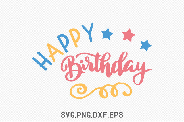 Happy Birthday SVG SVG Creativeart88 