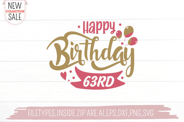 Happy Birthday SVG SVG Creativeart88 
