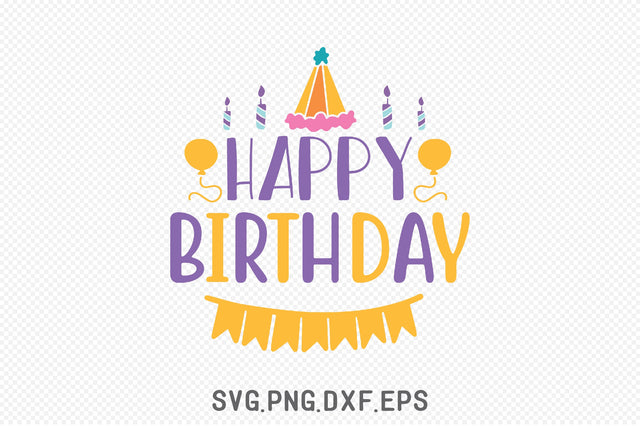 Happy Birthday SVG SVG Creativeart88 