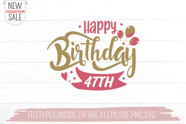 Happy Birthday SVG SVG Creativeart88 