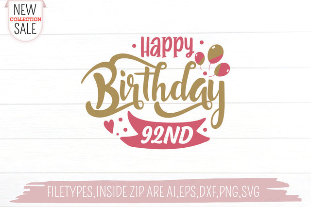 Happy Birthday SVG SVG Creativeart88 