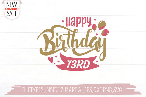 Happy Birthday SVG SVG Creativeart88 
