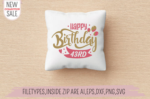 Happy Birthday SVG SVG Creativeart88 