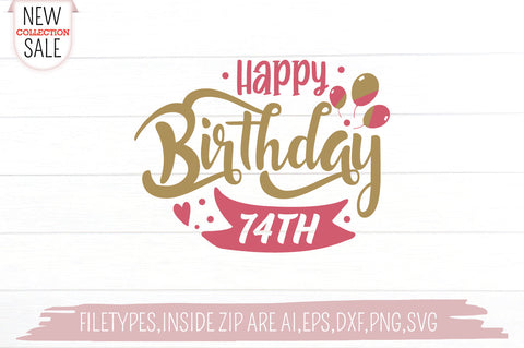 Happy Birthday SVG SVG Creativeart88 