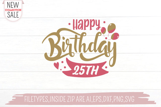 Happy Birthday SVG SVG Creativeart88 