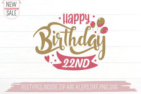 Happy Birthday SVG SVG Creativeart88 