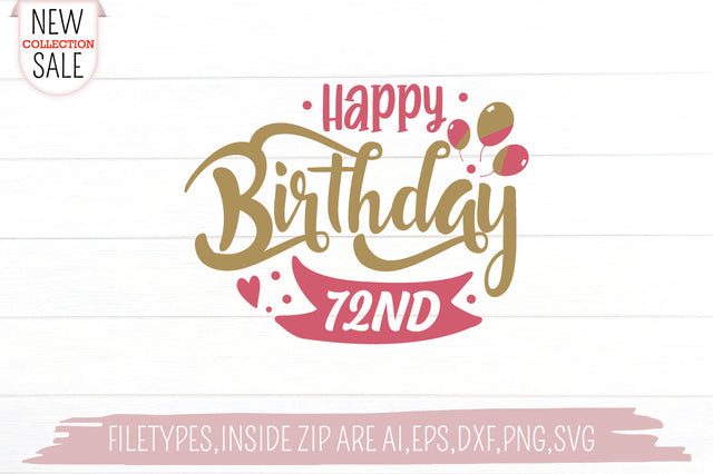 Happy Birthday SVG SVG Creativeart88 