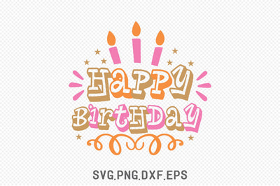 Happy Birthday SVG SVG Creativeart88 