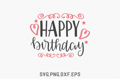 Happy Birthday SVG SVG Creativeart88 