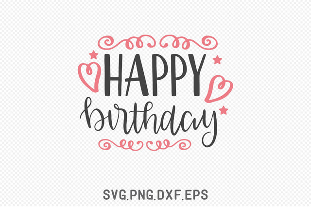 Happy Birthday SVG SVG Creativeart88 