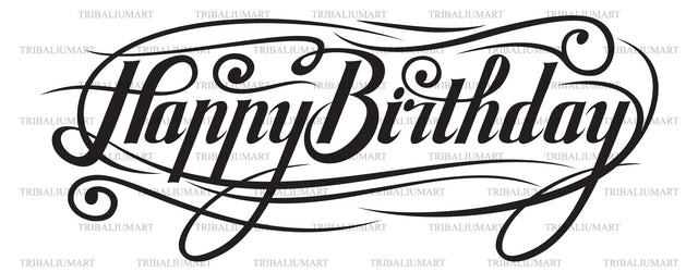 Happy birthday SVG TribaliumArtSF 