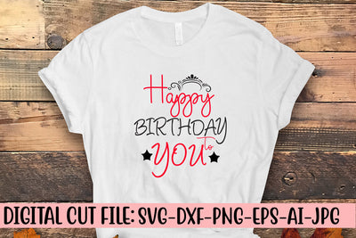 Happy Birthday To You SVG Design SVG Syaman 