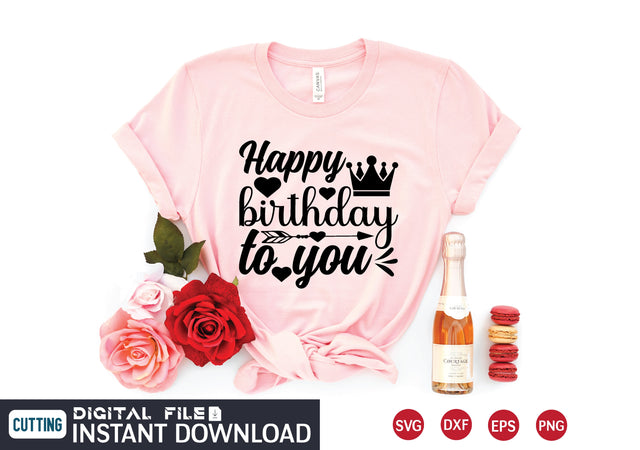 happy birthday to you SVG designer krishna 