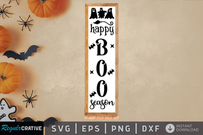 Happy boo season SVG Design SVG Regulrcrative 