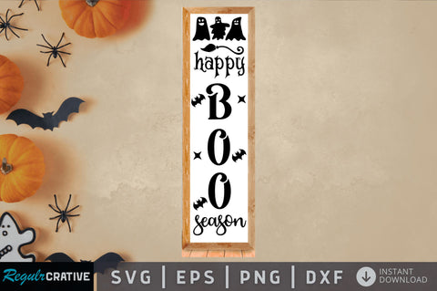 Happy boo season SVG Design SVG Regulrcrative 