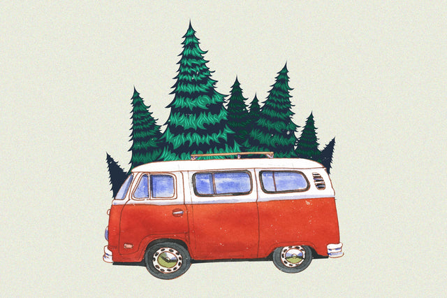 Happy Camper Sublimation Sublimation Rupkotha 