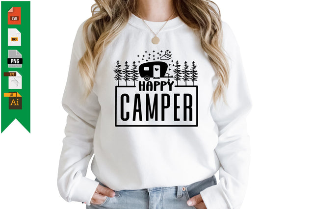 Happy Camper SVG Craftlabsvg24 