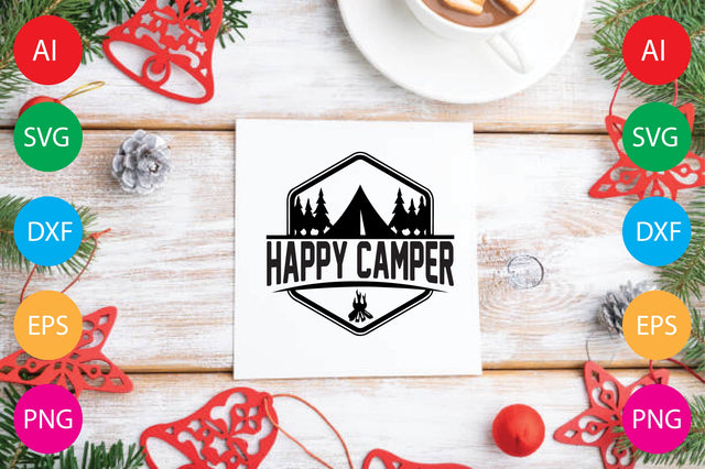 Happy Camper SVG CraftlabSvg29 