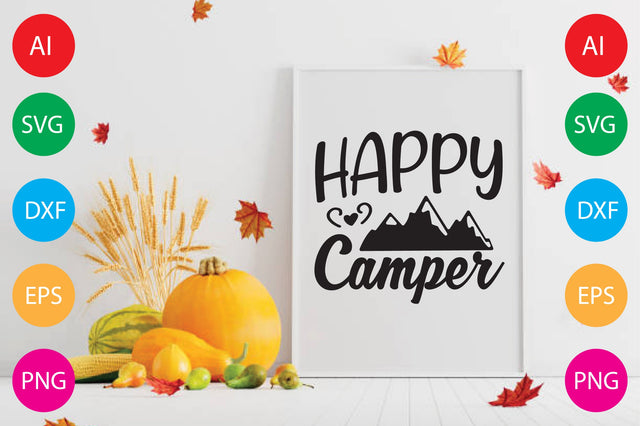 Happy Camper SVG CraftlabSvg29 