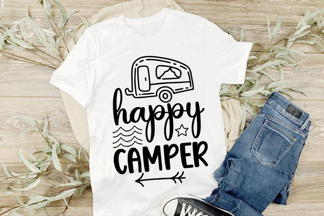 Happy Camper SVG Cut File SVG dapiyupi store 