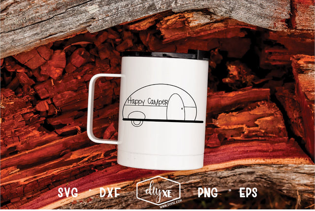Happy Camper SVG DIYxe Designs 