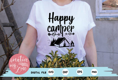 happy camper SVG md faruk hossain 
