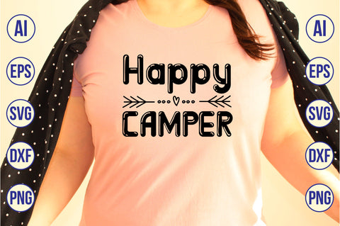 Happy Camper svg SVG nirmal108roy 