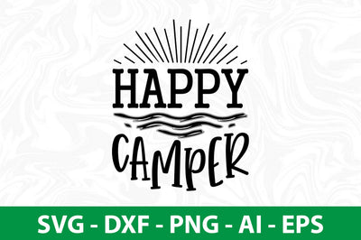 Happy Camper svg SVG nirmal108roy 
