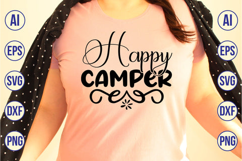 Happy Camper svg SVG nirmal108roy 