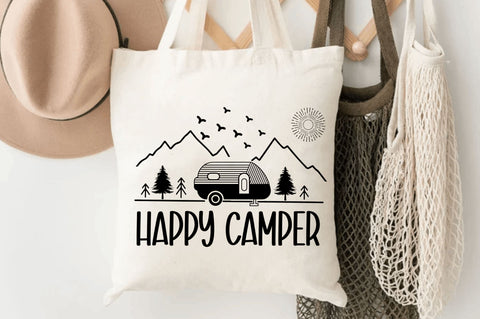 Happy camper SVG SVG Regulrcrative 