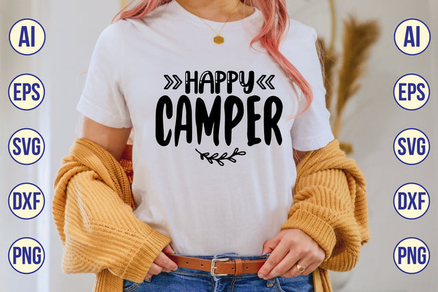 Happy Camper svg SVG shah alam 