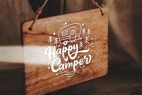 Happy Camper SVG SVG VectorSVGdesign 