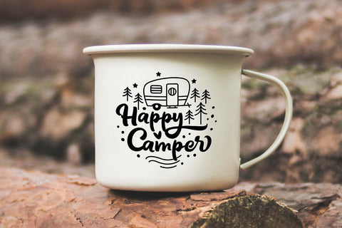 Happy Camper SVG SVG VectorSVGdesign 