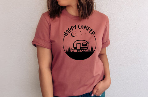Happy Camper Sweatshirt, Happy Camper Sweat, Happy Camper Gift, Camping Sweatshirt, Camper Sweat, Camper Sweatshirt, Cute Camping Sweat SVG MD mominul islam 