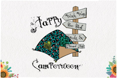 Happy Camperween Sublimation Sublimation Jagonath Roy 