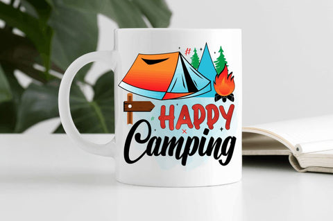 Happy camping Sublimation PNG Sublimation Regulrcrative 
