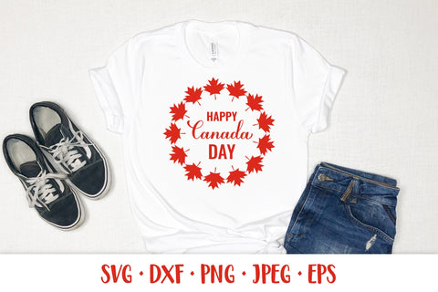 Happy Canada Day SVG. Canadian holiday SVG LaBelezoka 