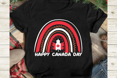 Happy Canada Day SVG Cut File, Happy Canada Day SVG Design, Canada Independence Day SVG Cut File,Canda SVG Design, Canada Independence Day SVG Quotes ,Canada Day Sublimation SVG BlackCatsMedia 