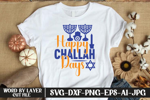 Happy Challah Days SVG CUT FILE SVG MStudio 