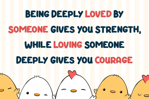 Happy Chicken Font Letterena Studios 