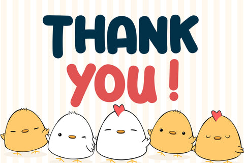 Happy Chicken Font Letterena Studios 