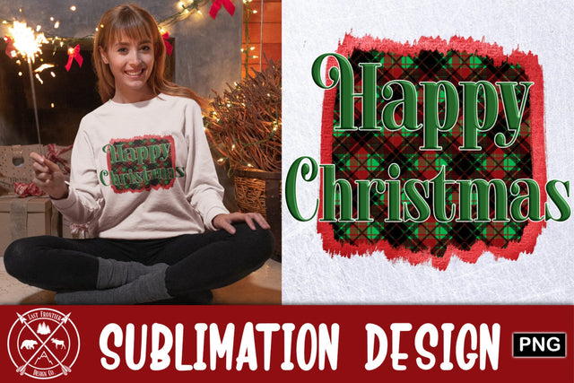 Happy Christmas Sublimation|Sublimation PNG Sublimation Last Frontier Design Co. 