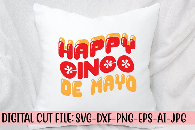 Happy Cinco De Mayo Retro SVG SVG Syaman 