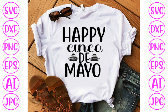 Happy Cinco De Mayo SVG Cut File SVG Syaman 